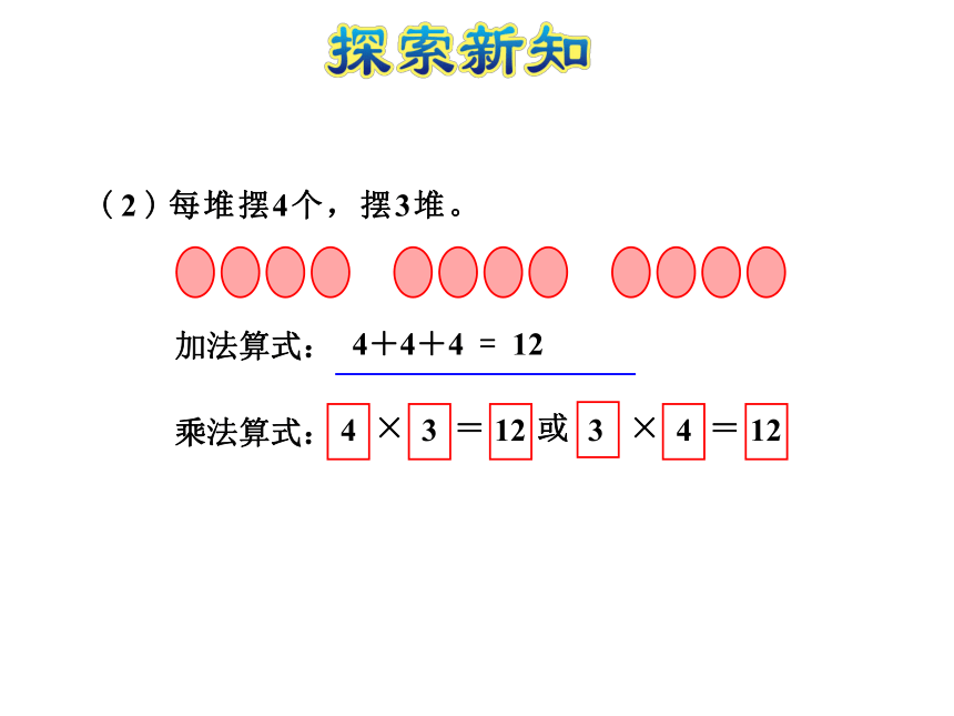 数学二年级上苏教版3认识乘法课件 (30张)