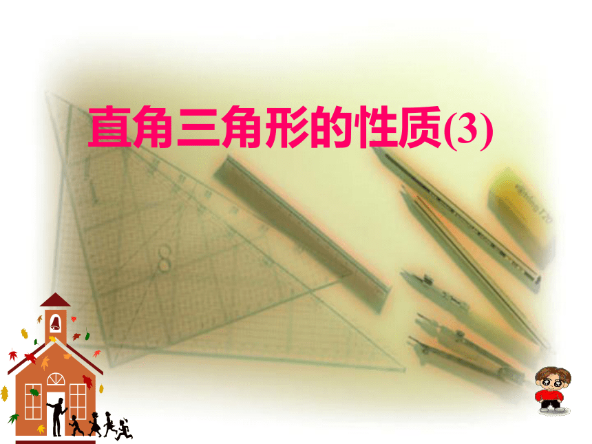 上海教育版五四学制数学：19.8 3 直角三角形的性质3（参考资料）