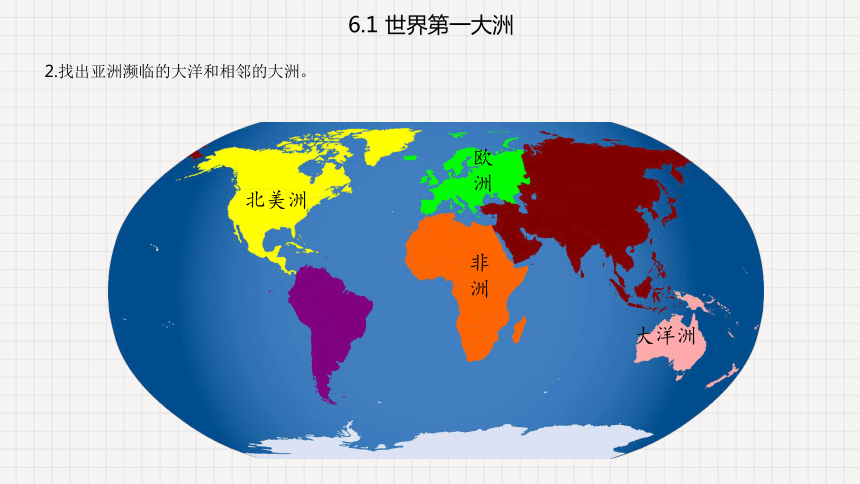 地球大洲分布图图片