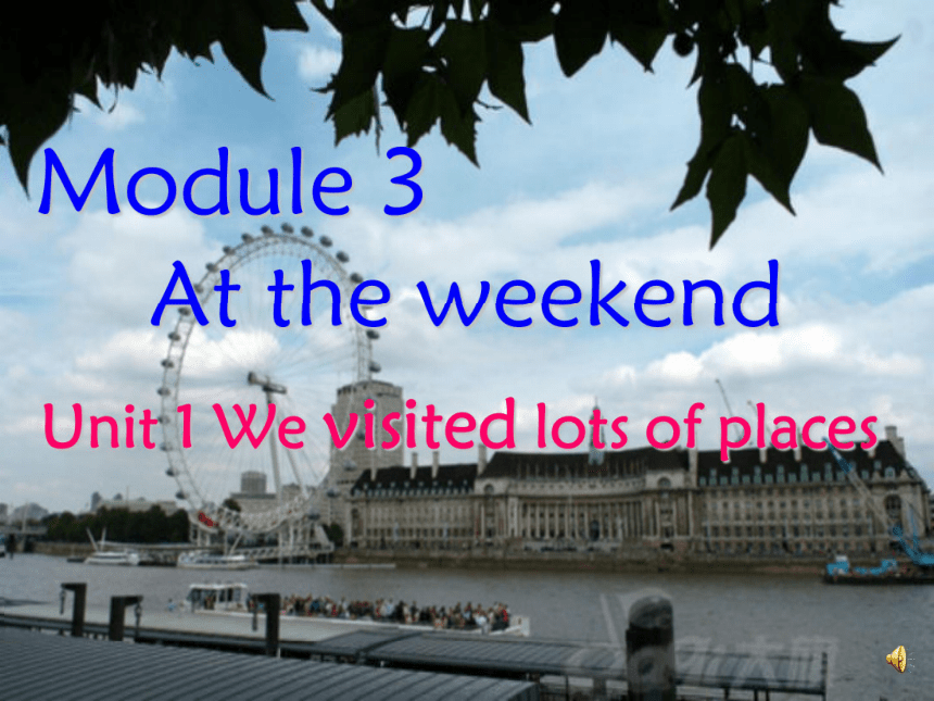 学英语外研版（三年级起点）五年级上册Module 3 At the Weekend课件