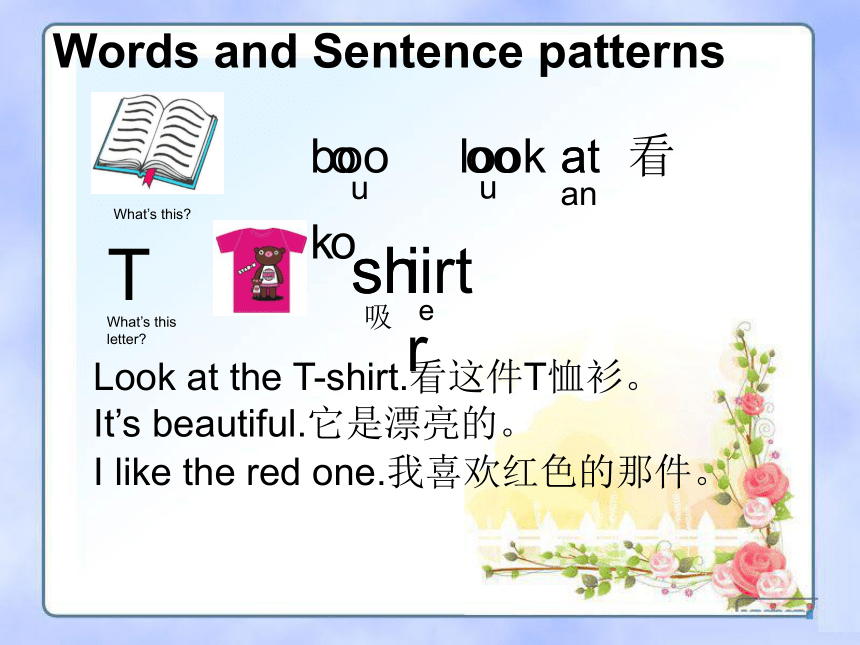 Unit 4 Look at the T-shirts 第一课时课件