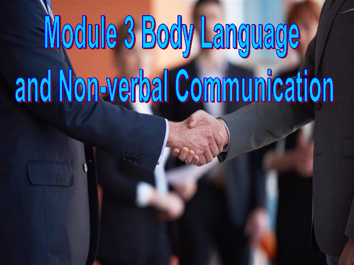 外研版必修4 Module 3 Body Language and Non-Verbal Communication writing课件（22张）