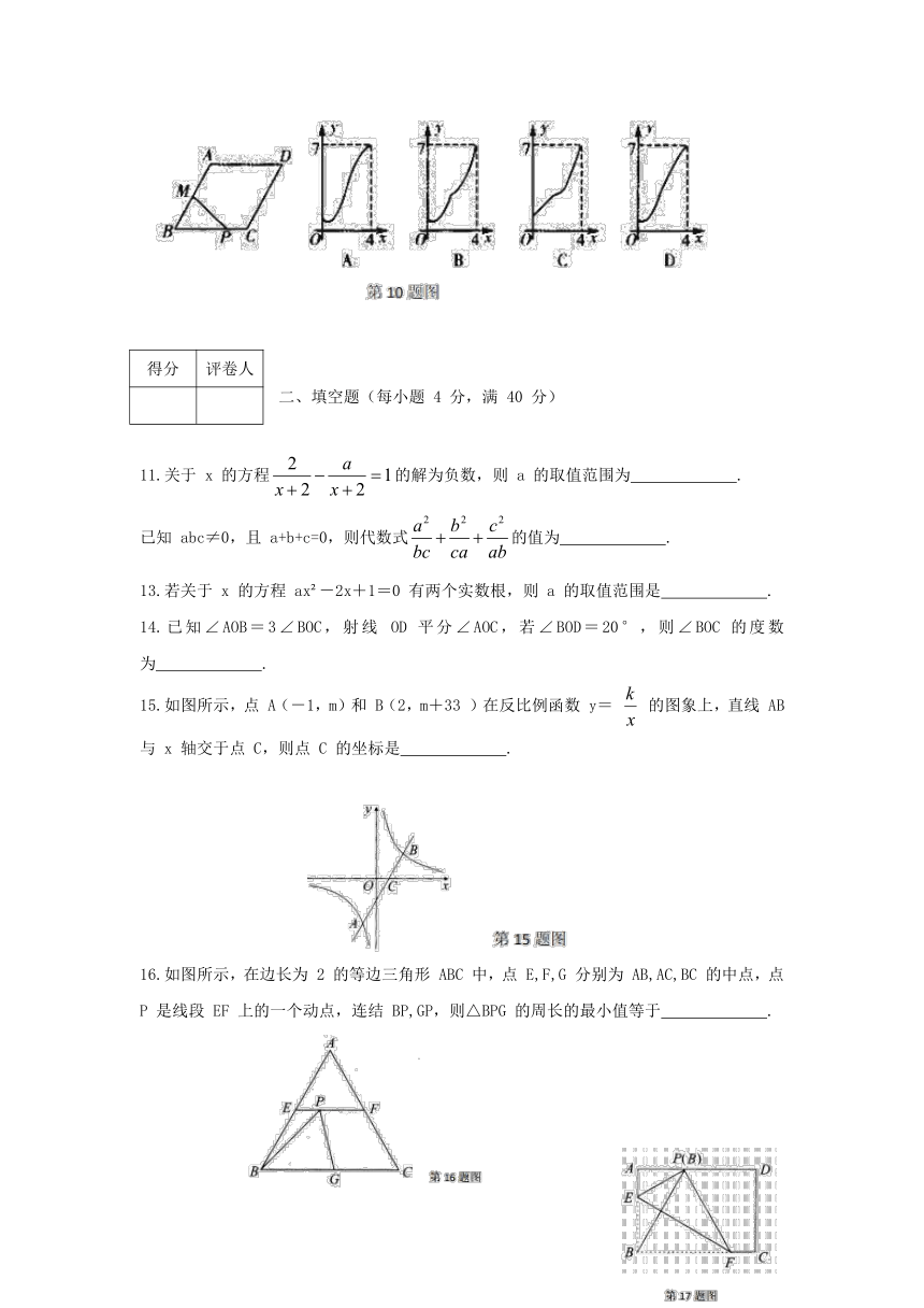 河南省洛阳市新安县2017-2018学年九年级数学竞赛试卷（含答案）