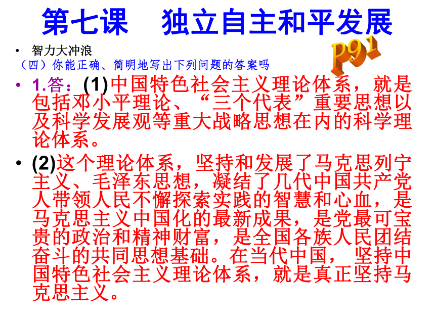 沪教版政治高二下《第八课 立党为公 执政兴国》课件