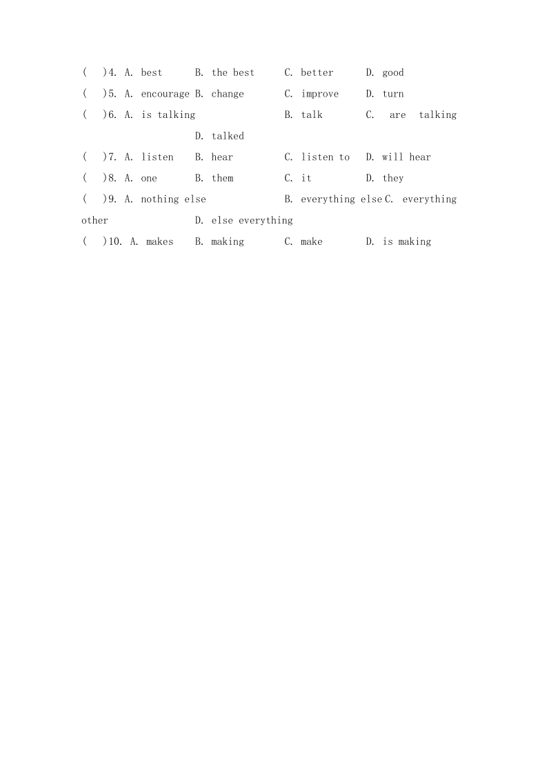 仁爱版英语九年级上Unit 3 English around the WorldTopic 3同步练习（含答案及部分解析）