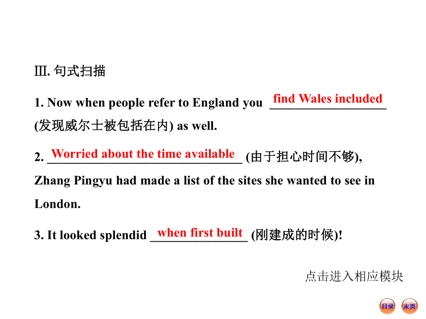 【冲刺版】2014届高考英语一轮单元复习冲刺精品课件必修5  Unit 2 The United Kingdom（人教版）