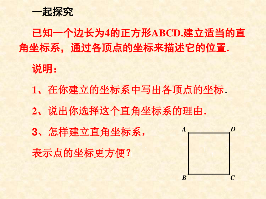 19.3坐标与图形的位置 课件