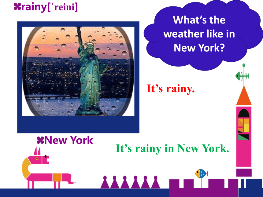 Lesson 2 How is New York? 课件