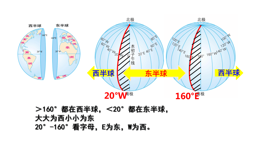 西半球经度图图片