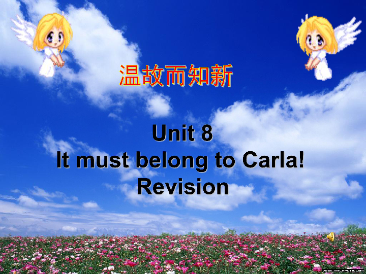 （公开课）Unit 8 It must belong to Carla. 单元复习课件（18张PPT）