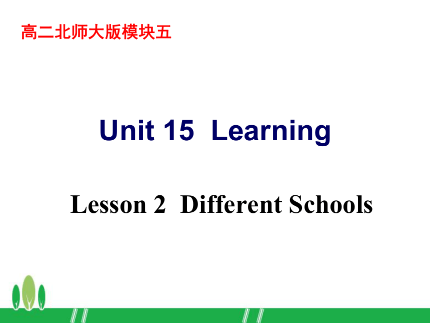 2017-2018学年度北师大版必修五_Unit15_Lesson_2课件（43张）