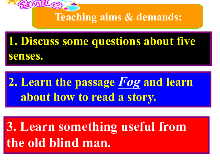 Unit 1 The world of our senses Reading(1)：Fog 课件（45张）