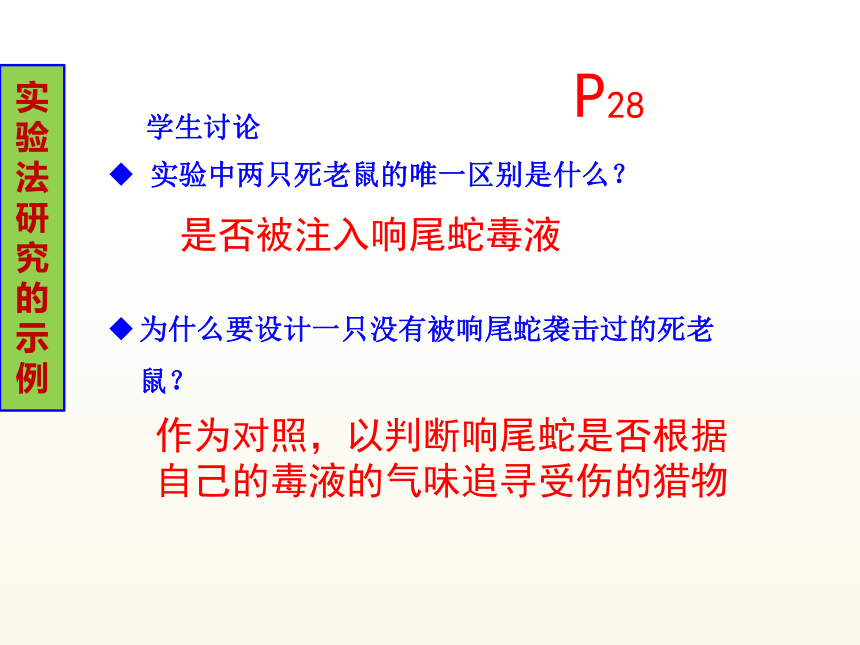 第2章第2节  生物学研究的基本方法 (共31张PPT)