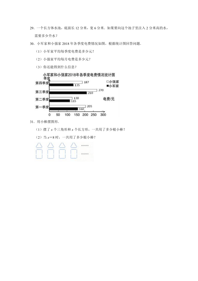 2021年湖南省衡阳市衡阳县小升初数学模拟试卷（一）（有答案）