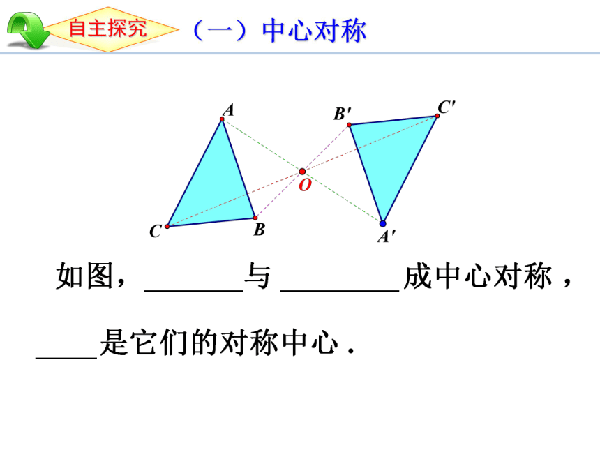 北师版八年级数学下册第三章第三节中心对称  课件（29张ppt）