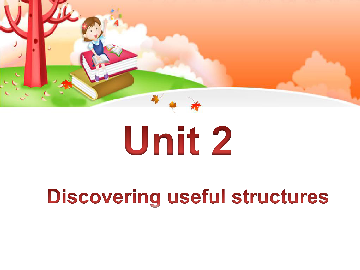 Unit 2 Poems Discovering Useful Structures 课件（共30张PPT）