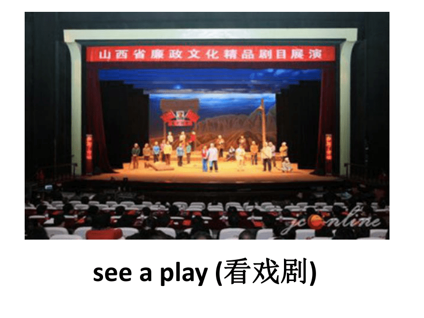 Unit 11 shall we go to the theatre 课件  13张