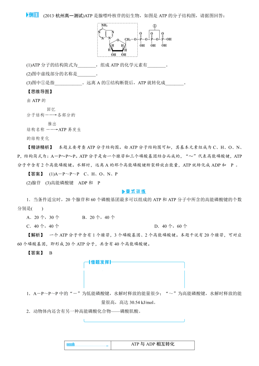 【课堂新坐标，同步备课参考】2013-2014学年高中生物（浙科版）必修1教师用书：第3章 细胞的代谢