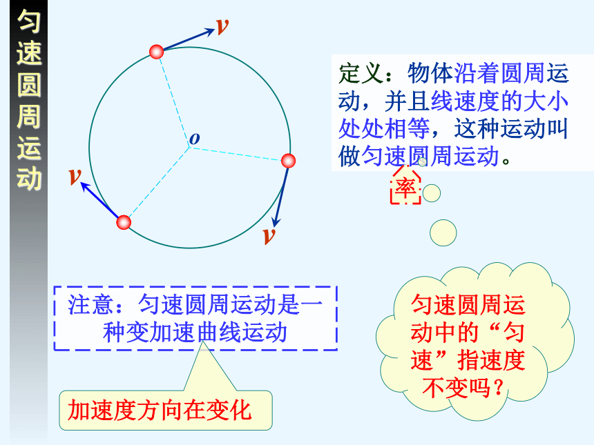 人教版高中物理必修二第五章曲线运动5.4 圆周运动 （共23张PPT）