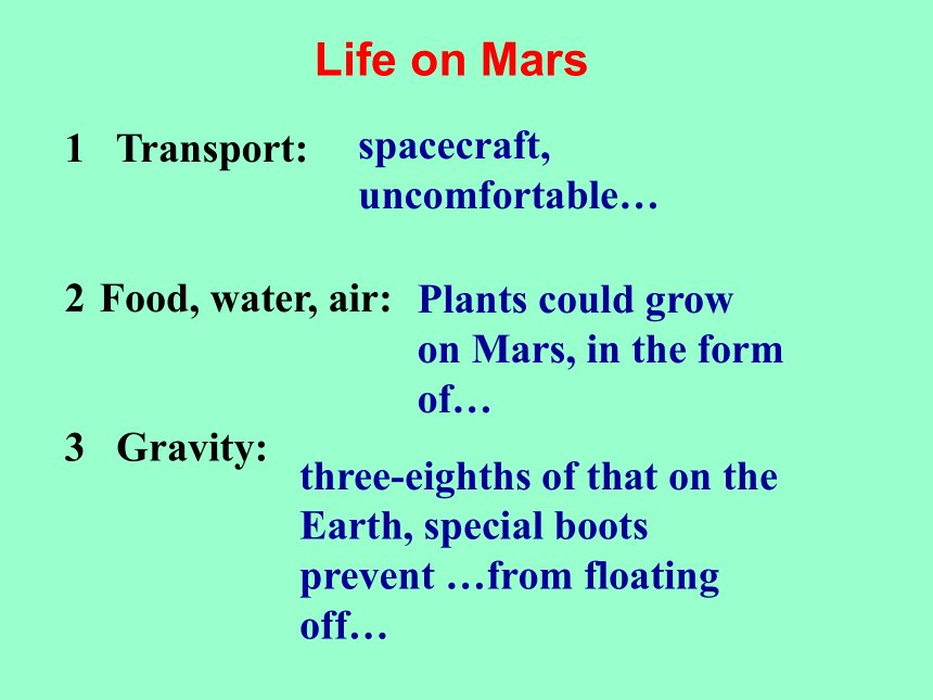 牛津初中英语译林版9B Unit4 Life on Mars Task 课件