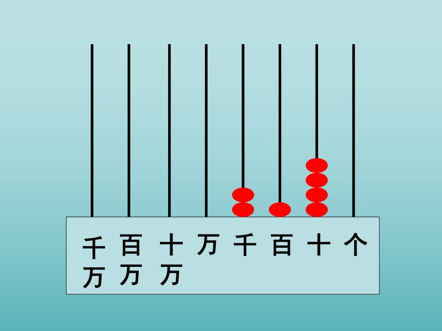 四年级数学上册课件万以上数的写法浙教版19张