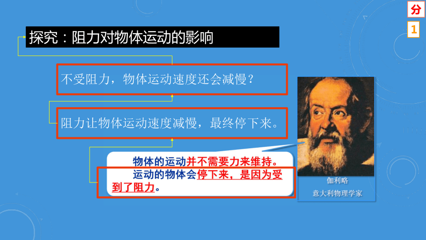 人教版八年级物理下册81牛顿第一定律课件共28张ppt