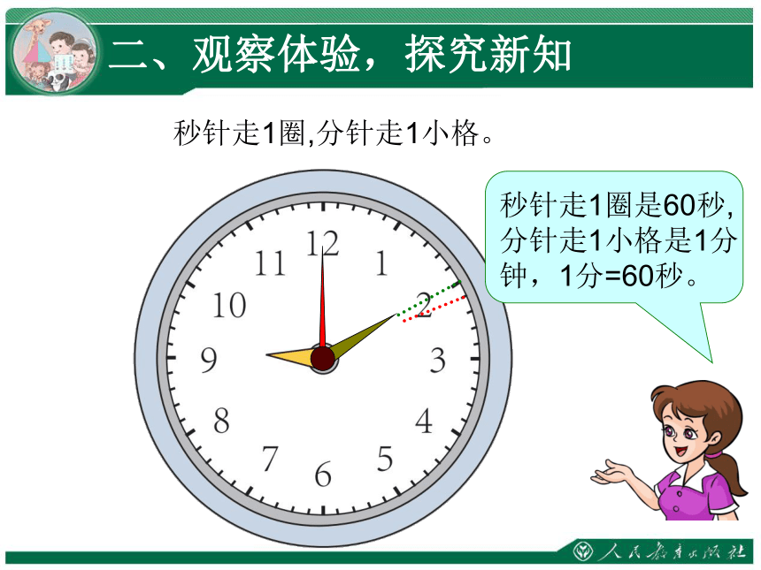 数学三年级上人教版1秒的认识教学课件（13张）