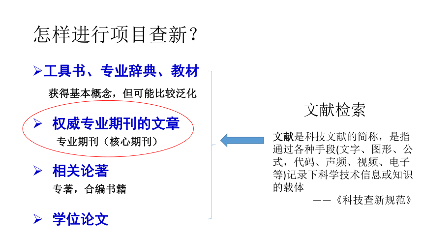 如何进行项目设计——文献检索课件