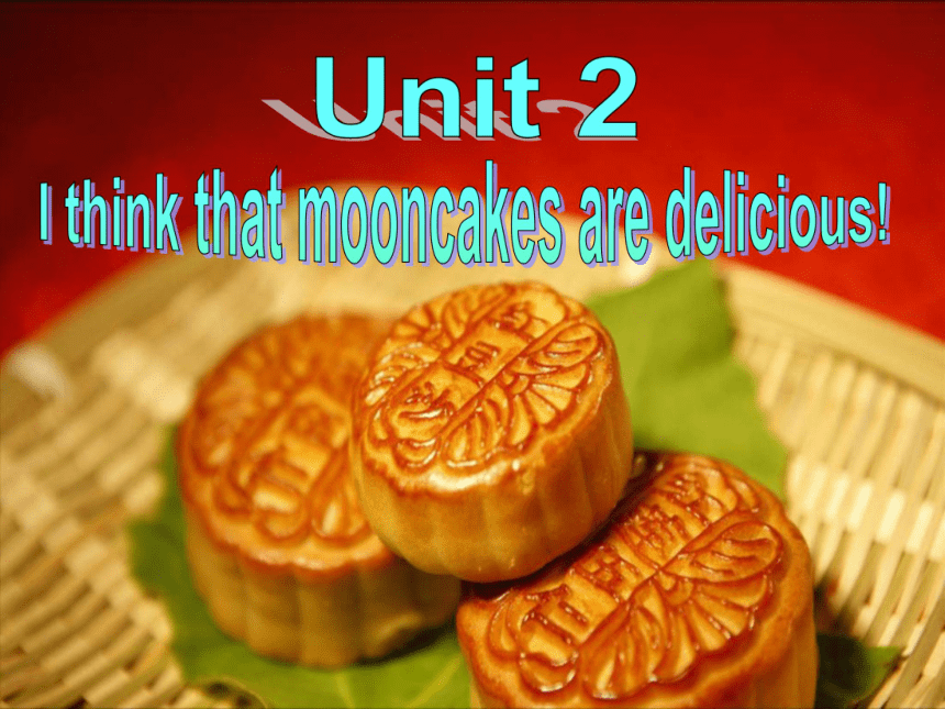 Unit 2 I think that mooncakes are delicious! Section B 3a--selfcheck  课件（24张PPT)
