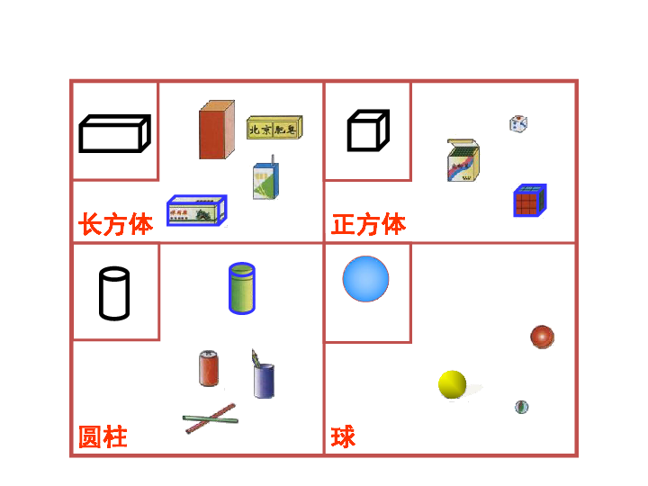 一年级上册数学课件-3.1 认识图形   分一分 西师大版  (共24张PPT)