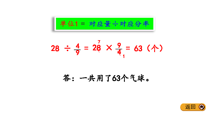 五年级下册数学课件6.3 分数除法问题（1）    冀教版（共14张PPT）