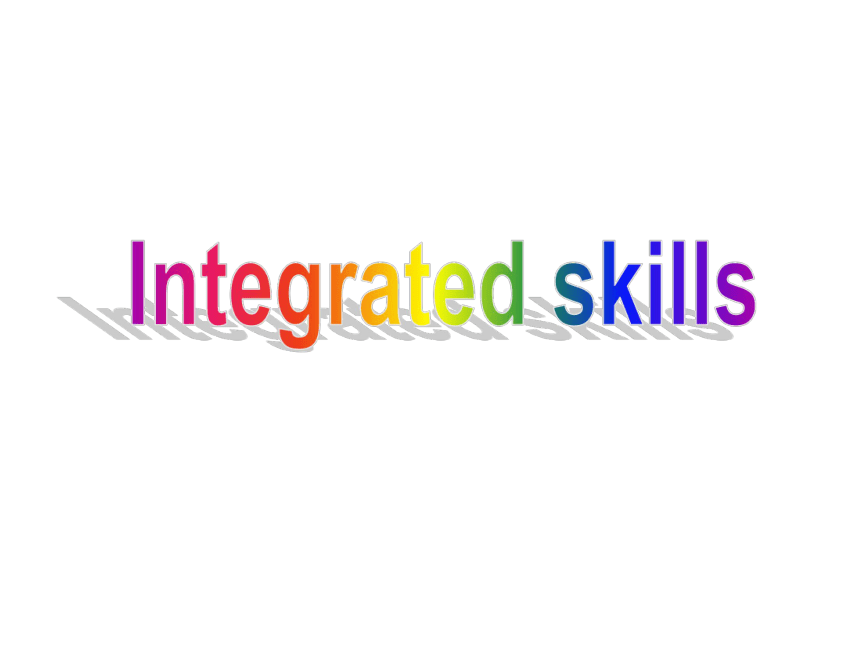 Unit 6 TV programmes Integrated skills 课件22张
