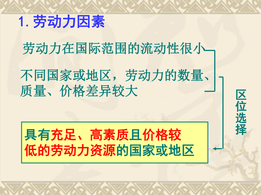 人教版高中地理必修（三）5.2产业转移 以东亚为例   课件   (1)