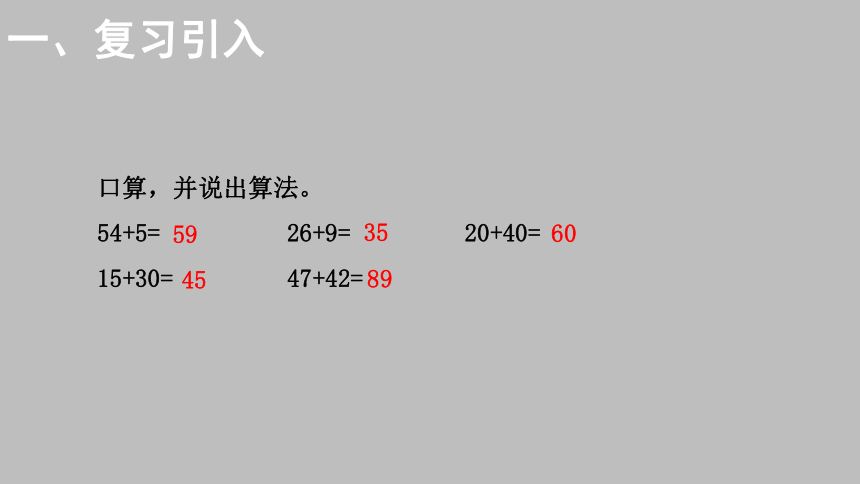 人教版三年级数学上册21两位数加两位数的口算课件12页ppt