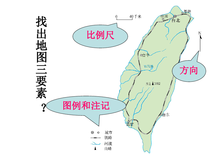 七年级地理上册课件：1.3地图的阅读共80张PPT