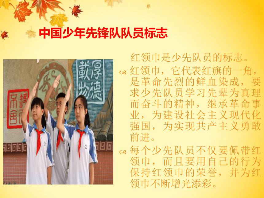中国少年先锋队队歌 课件 (1)
