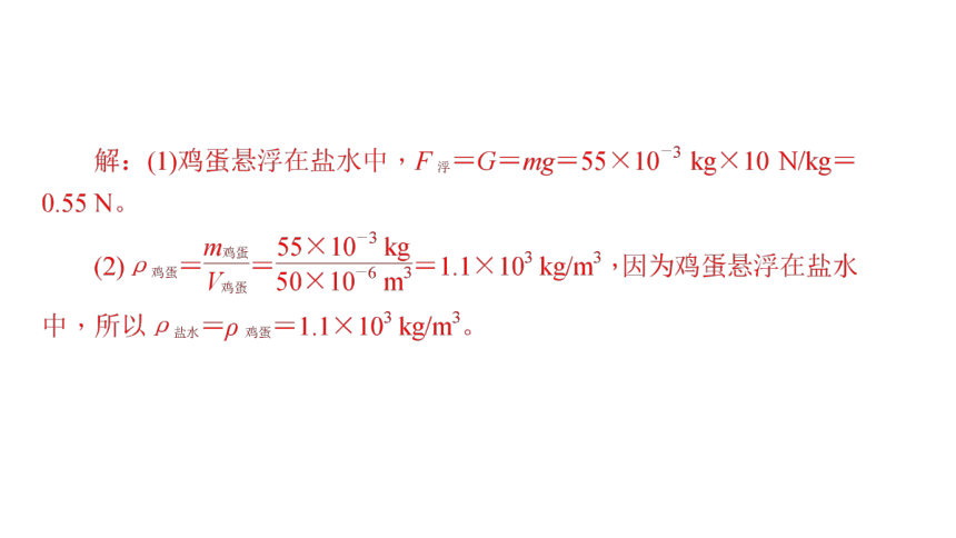 2018年春八年级下册物理专题训练课件：四　利用浮力测密度