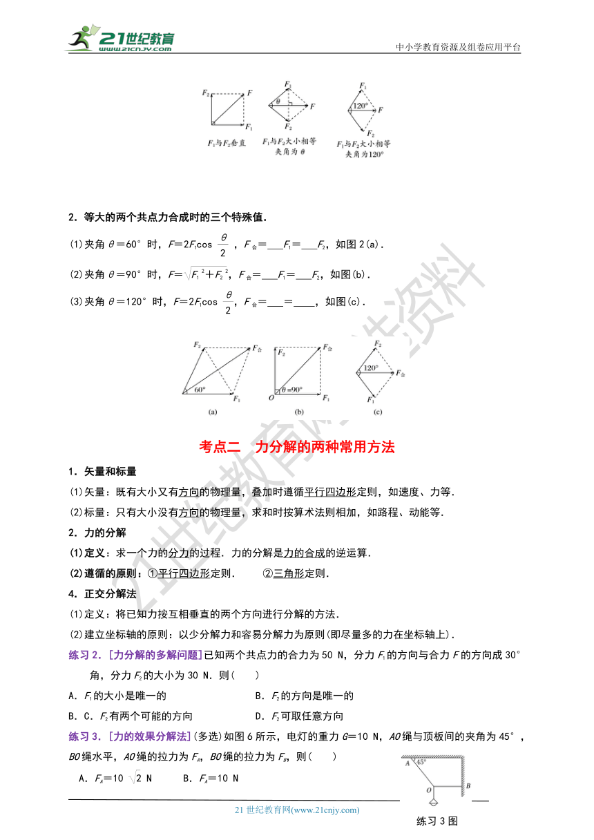 【备考2019】高考物理一轮复习专题1.1各种力与受力分析（基础）