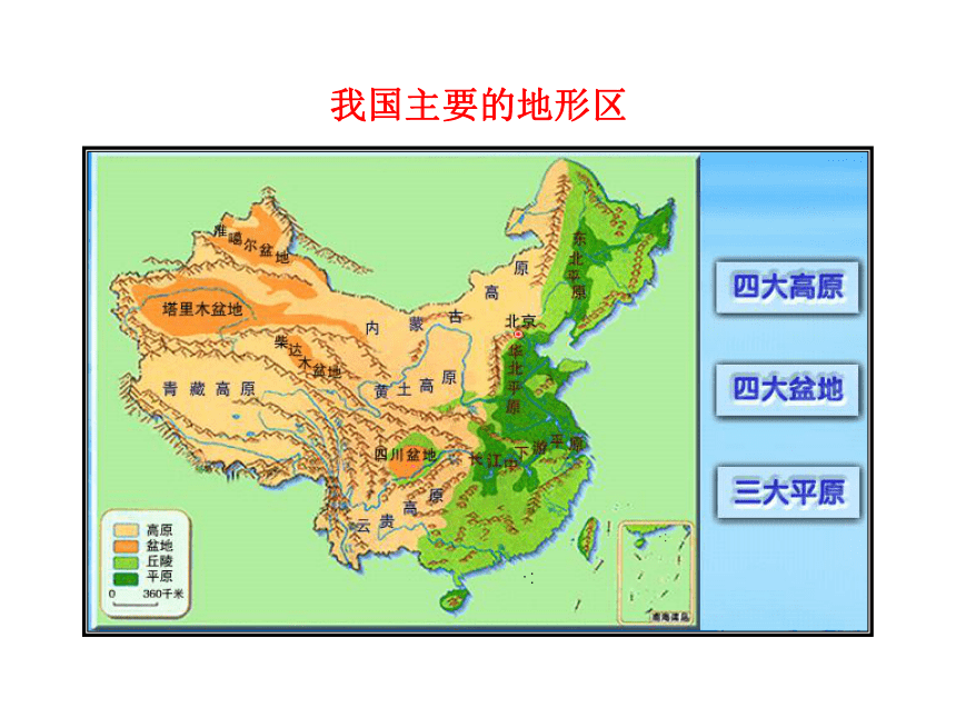 三大盆地分布图图片