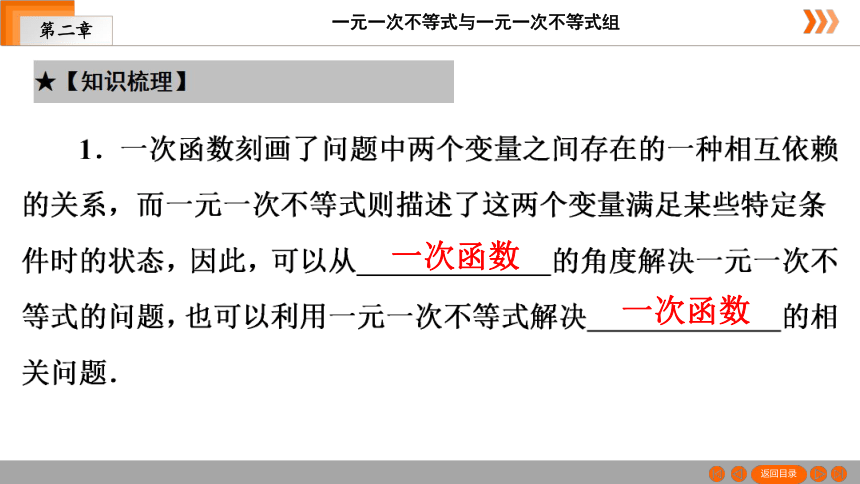 2020-2021学年八年级数学北师大版下册  2.5 一元一次不等式与一次函数(2)（共20张ppt）