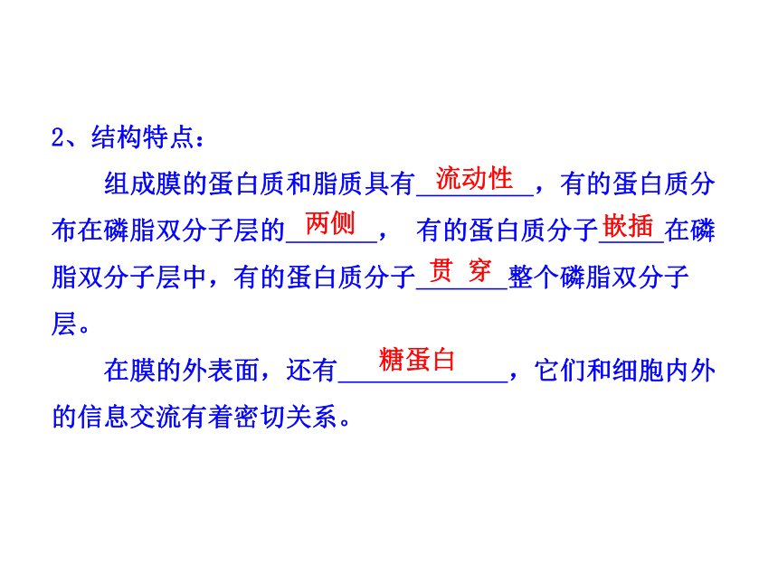 第三章 第三节 物质的跨膜运输（苏教版必修1）