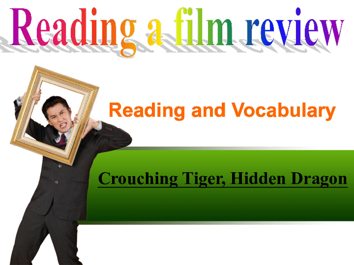 外研社必修二英语：Module 6 Films and TV Programmes Reading and vocabulary 课件（共48张PPT）