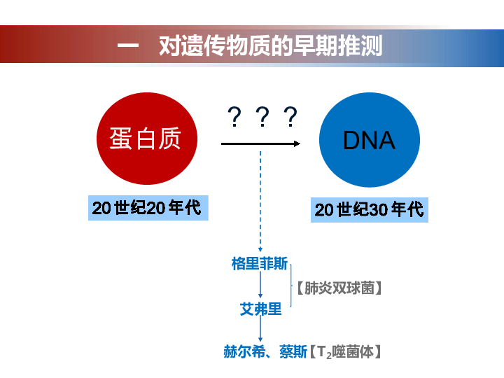 人教版（新课程标准）    必修2   《遗传与进化》 第三章  3.1-DNA是主要的遗传物质(34张)