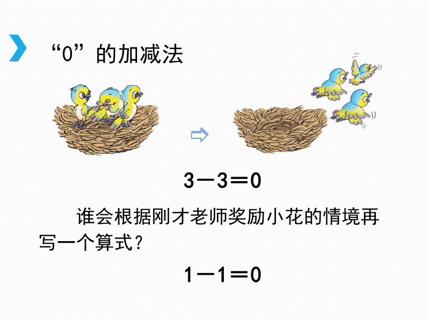 人教版数学一上0的认识及其加减法课件