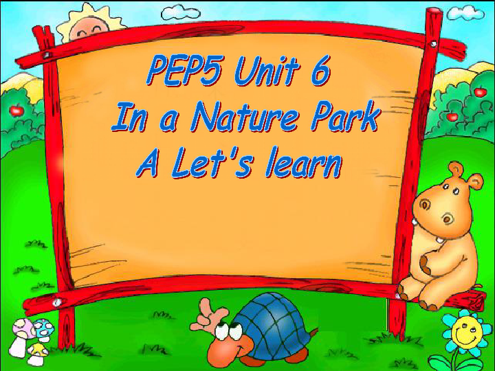 unit6inanatureparkpaletslearn课件24张ppt