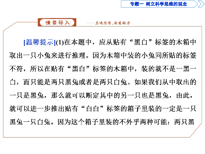 2019-2020学年人教A版高中政治人教版选修4课件：专题1-第1框 探究思维奥秘课件（44张）