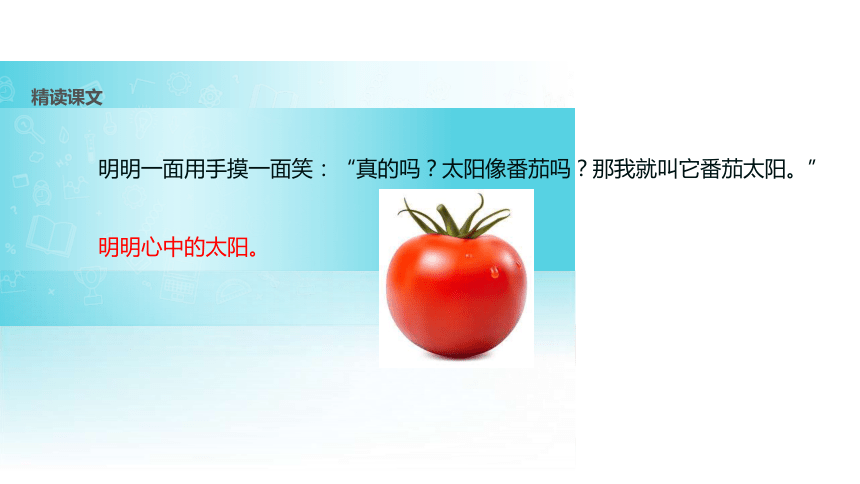 番茄太阳∣课件 (共22张PPT)