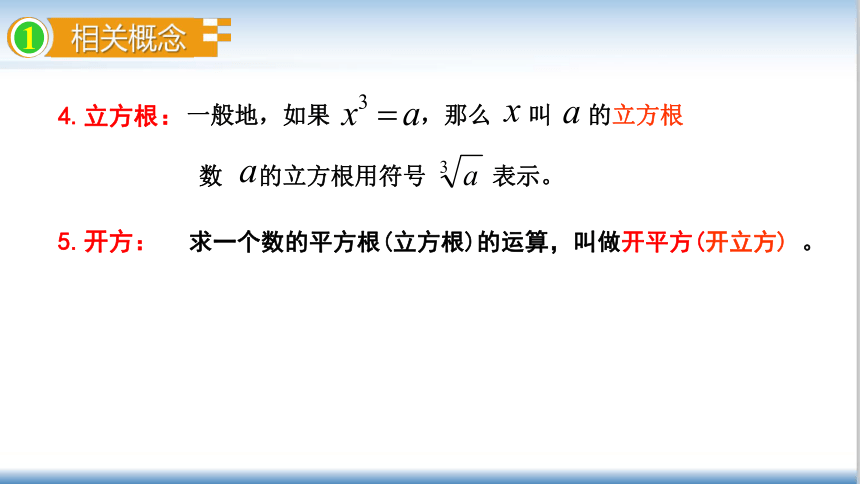 人教版七年级数学下册第六章实数复习课件（共43张PPT）