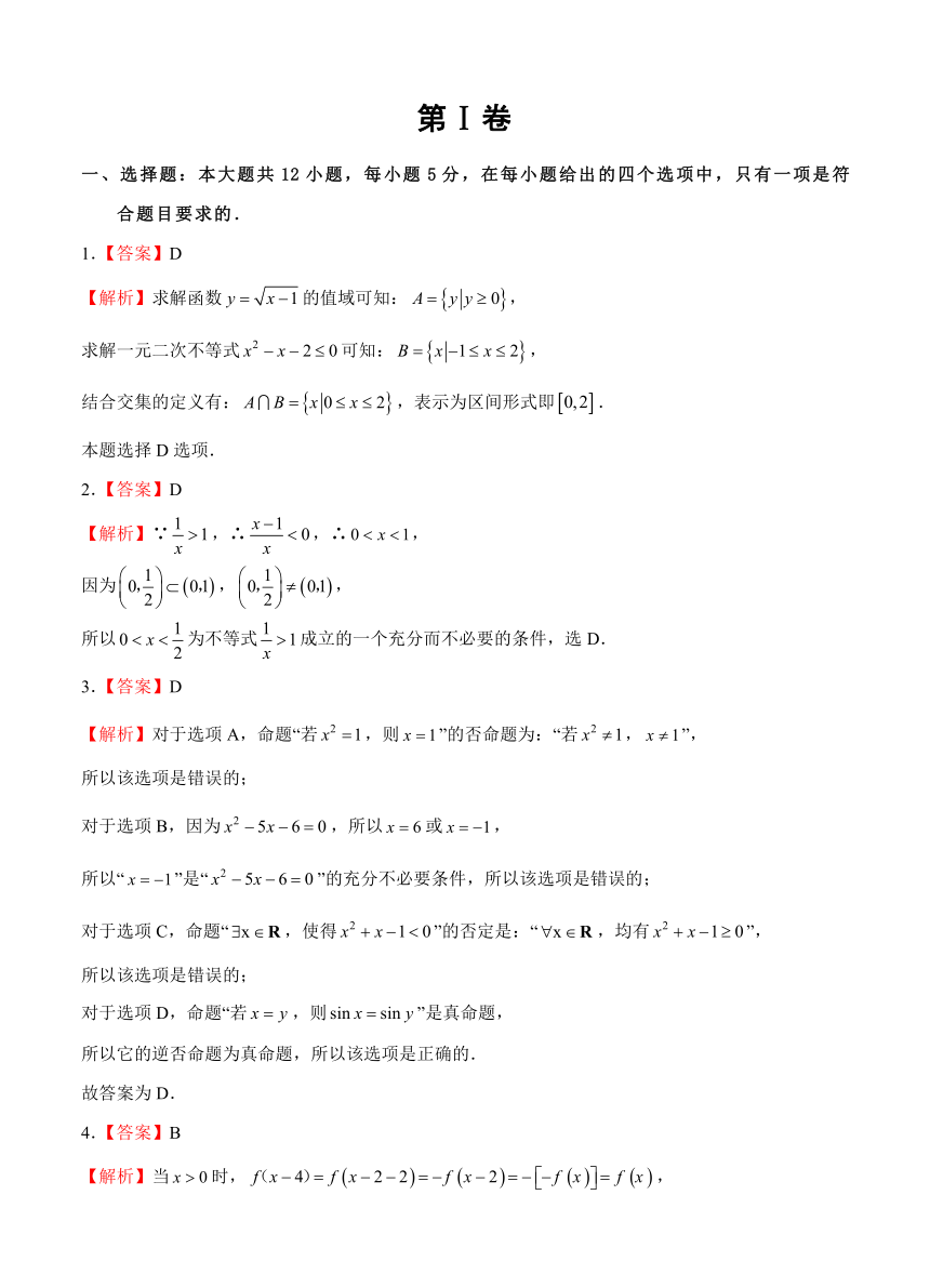 辽宁省葫芦岛协作校2019届高三上学期第一次月考 数学（理）