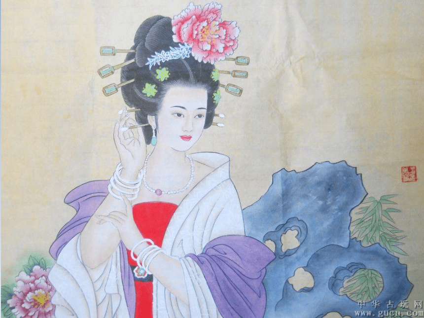 第三课 学画中国画——白描花卉 课件